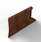 Bloembak Module+ Inwendig hoekpaneel (C) 60x28 cm R