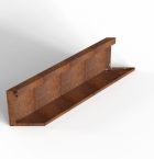 Bloembak Module+ Parallel paneel  (E) 90x28 cm L