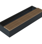 Zitbank | Recht | Douglas | 300x45,5 cm