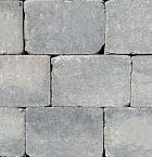 Pebblestones Plus | Grijs/Zwart | 20x30x6 cm