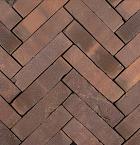 Hollandse Streken | Peel | Paars/Bruin | Getrommeld | 5x20x6 cm