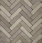 Straatsteen | Gebakken | Hollandse Streken | Twents | Grijs gen. | Getrommeld |  6,5x20x6 cm