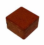 Betonsteentjes t.b.v. Eco Grates | Waterpasserend | Rood | 7,4x7,4x4,8 cm