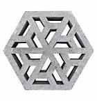 Eco Tegel | Schellevis | Oud Hollands | Grijs | 37,5x37,5x7 cm