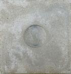 Knikkerpottegel | Grijs | 30x30x6 cm