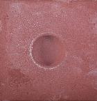 Knikkerpottegel | Rood | 30x30x6 cm