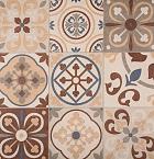 Tegel | Designo | Mosaic Terra | Terra | Gecoat | 60x60x3 cm