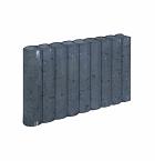 Rondo Palissadeband | Zwart | 50x8x35 cm