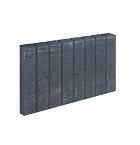 Mini blokjesband | Vierkant | Zwart | 50x6x35 cm