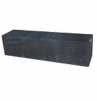 Palissade Block | Zwart | 45x15x15 cm