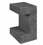 U-Element | Zwart | 15x20x30 cm