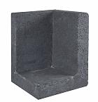 L-Element Hoek | Zwart | 40x40x60 cm