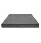 ArtiStone tegel zonder facet, gewapend 100x100x12 Antraciet