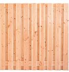 Tuinscherm | Douglas | Douglas | Alder 19 planks/16mm | Blank | Geschaafd/Onbehandeld | RVS Geschroefd | 180x180 cm