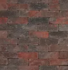 Tambour 21x7x7 rood/zwart