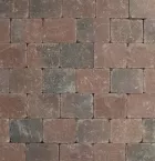 Metro Trommelsteen 15x20x6 rood genuanceerd