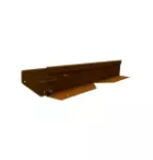 Rigidline Hoek (WS) Corten 7,5cm