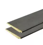 Excellent/Elegant Achter- & zijwand Rotsgrijs Zweeds Rabat 400cm