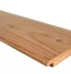 Excellent/Elegant Achterwand Douglas Half Lips Verticaal 680cm