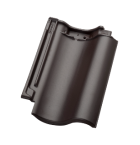 OVH Vario dakpan zwartbruin engobe