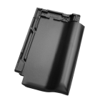 Alegra 12 dakpan vulkaanzwart edel-engobe