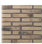 Gevelsteen | Vormbak Wasserstrich | Cyrene Nero (Pistache gesinterd) | Hilversums formaat