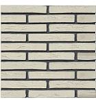 Gevelsteen | Vormbak Wasserstrich | Wit | Waalformaat