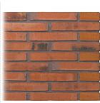 Gevelsteen | Vormbak Wasserstrich | Napoli Nero (Oranje Bont gesinterd) | Hilversums formaat