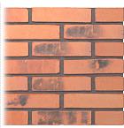 Gevelsteen | Vormbak Wasserstrich | Luts (Oranje gesinterd) | Waalformaat