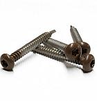 RVS schroef met gekleurde top voor NTW Castellation PRO, set a 50 stuks incl bit, Ipé