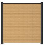 NewTechWood co-extrusie composiet scherm, 180 x 180 cm, Red Cedar.