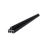 NewTechWood aluminium frameset t.b.v. triple schermplanken, zwart.