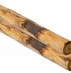 Ronde paal tamme kastanjehout geschild, Ø 8/10 x 250 cm