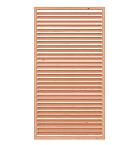 Douglas shutterscherm, 120 x 224 cm, onbehandeld.