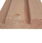 Douglas geschaafd rhombusprofiel 2,7 x 14,5 x 400 cm, onbehandeld.