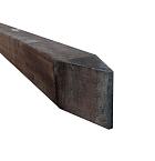 AV Hardhouten paal geschaafd, gepunt 6,8 x 6,8 x 275 cm