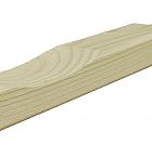 Vuren ventilatielat tbv wandbekleding, 2,1 x 4,5 x 250 cm, groen geïmpregneerd