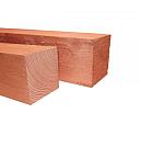 Douglas fijnbezaagde paal 10 x 10 x 250 cm, onbehandeld.