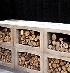 U-element 30x30x40 cm Grijs