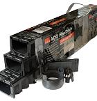 ACO HexDrain 2.0 Garagepack 3m+toeb. goot+rooster zwart, L=3m,B=129mm,H=82mm