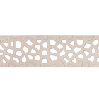 Voronoï Citrine coating L= 500mm