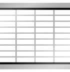 Langsprofielrooster RVS, L=500mm tbv. ACO Hexaline, Euroline en Highline