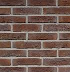 Blauwrood Genuanceerd Gesinterd | Waal Formaat | Handvorm | 210 x 100 x 50