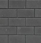 Halve BSS 8cm KOMO zwart met deklaag