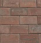 BSS 8cm KOMO rood genuanceerd met deklaag 36st/lg