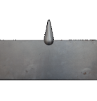 Stalen Borderrand | WS | Flexibel | Corten | 24x106 cm