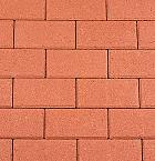 Betonstraatsteen 8 cm rood komo