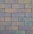 Dikformaat strak 21x7x6 cm oud bussum komo