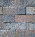 Longstone opritsteen 7 cm tricolore