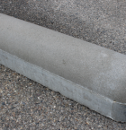 Parkeerstootband 20x20x100 dubbelzijdig grijs